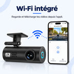 Mini dashcam voiture Full HD WiFi – discrète, sans écran