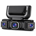 Dashcam voiture 4 caméras WiFi – avant, arrière et côtés, écran 3,16"