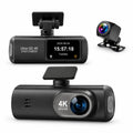 Dashcam voiture 4K avant + arrière 1080p GPS WiFi – carte 32 Go incluse