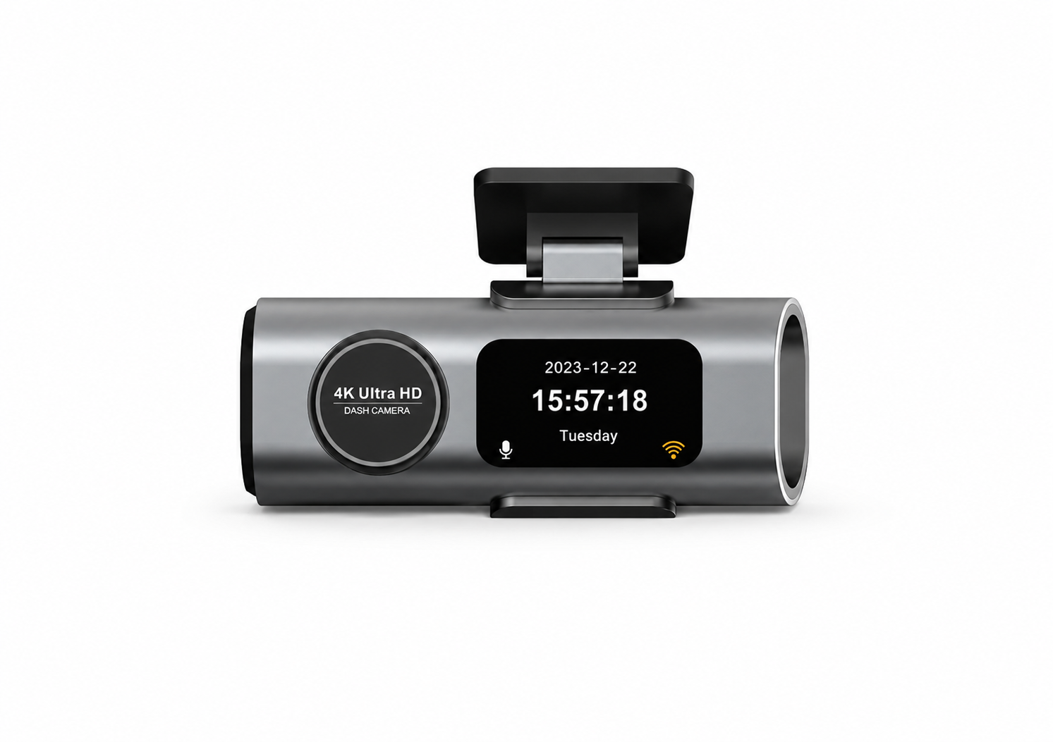 Dashcarcam 4K — Caméra embarquée Avant/Arrière Wifi