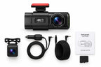 Dashcam voiture 4K avant + arrière 1080p WiFi – caméra embarquée