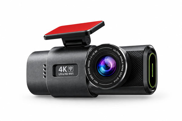 Dashcam voiture 4K avant + arrière 1080p WiFi – caméra embarquée